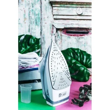 Jata PL1058C Plancha de vapor azul y blanca Jata PL1058C Plancha de vapor azul y blanca